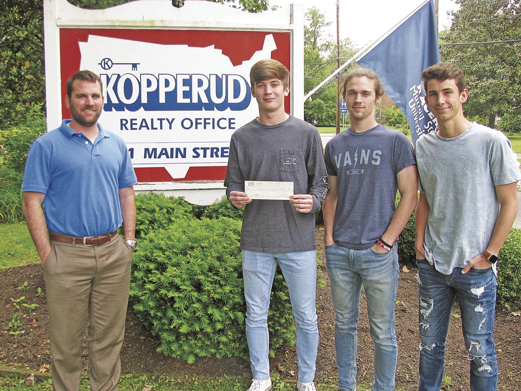 Kopperud helps Project Graduation